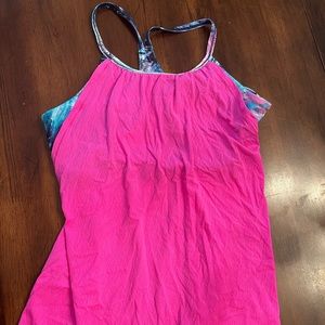 NWT Ivviva Two Be One Tank. Size 14.